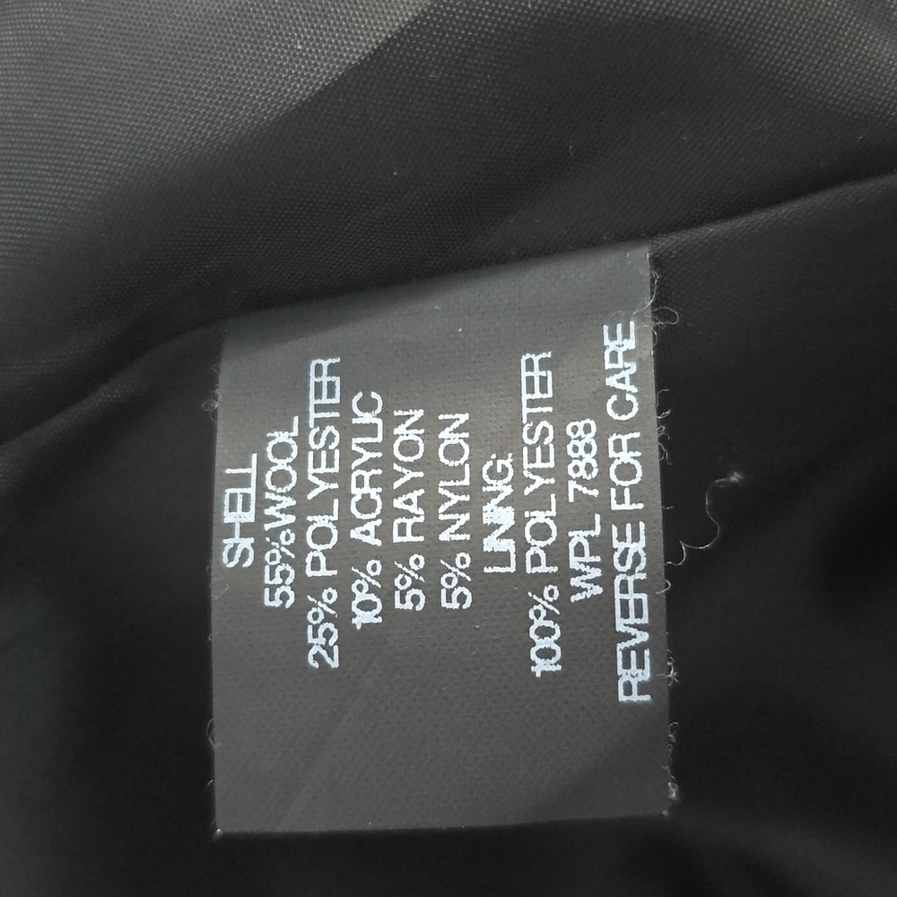 Michael Kors Black Trench Coat - Picture 7 of 8